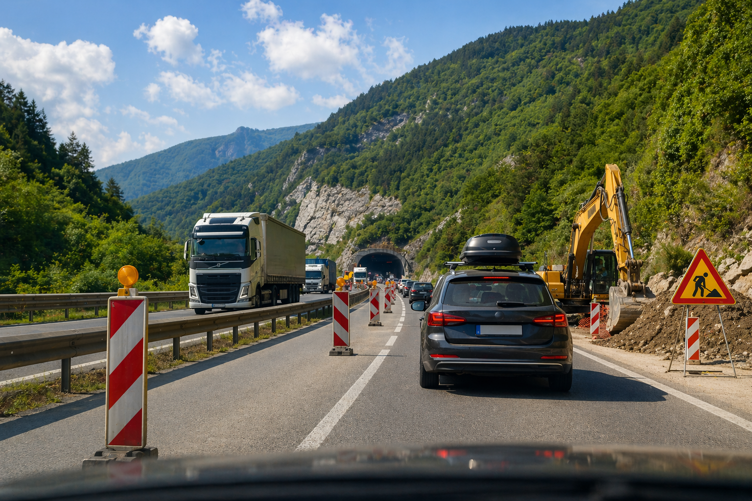 Затворени пътища днес: Актуална информация за ремонтите и трафика в страната